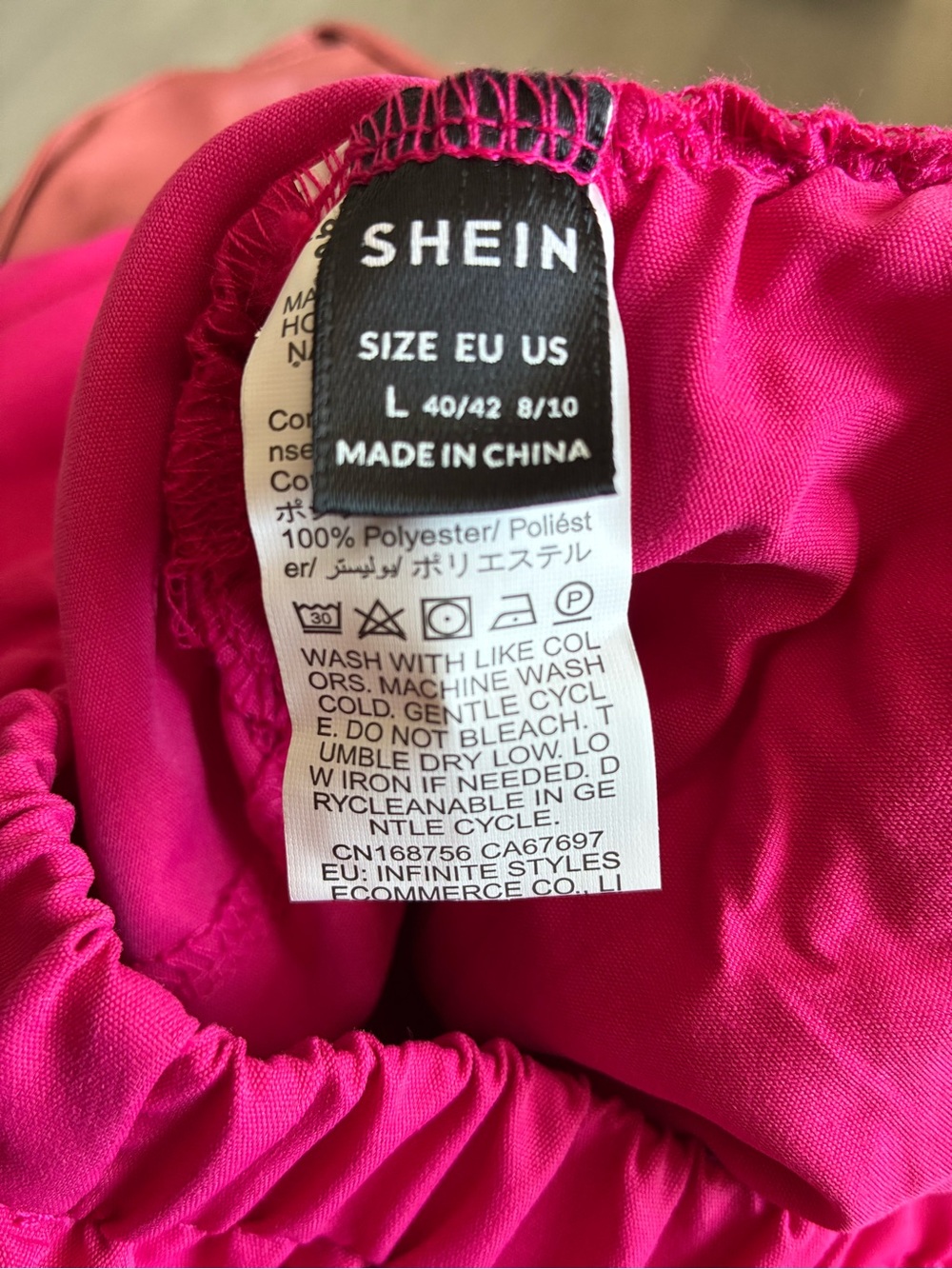 Hot Pink Ruched Cargo Mini Skirt 💖 - Picture 3 of 3